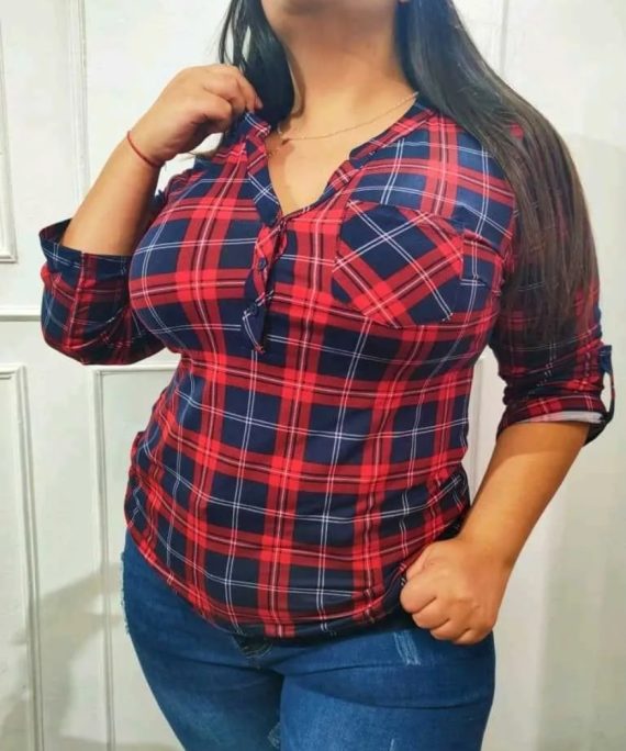 BLUSA DE CUADROS