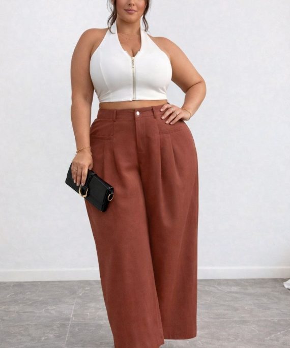 PANTALÓN WIDE LEG TIRO ALTO