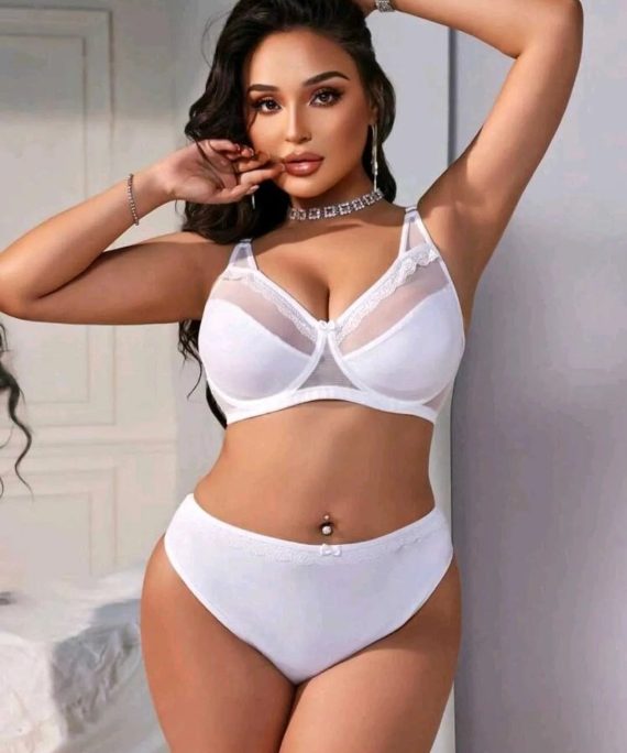 SET LENCERIA CON TRANSPARENCIA