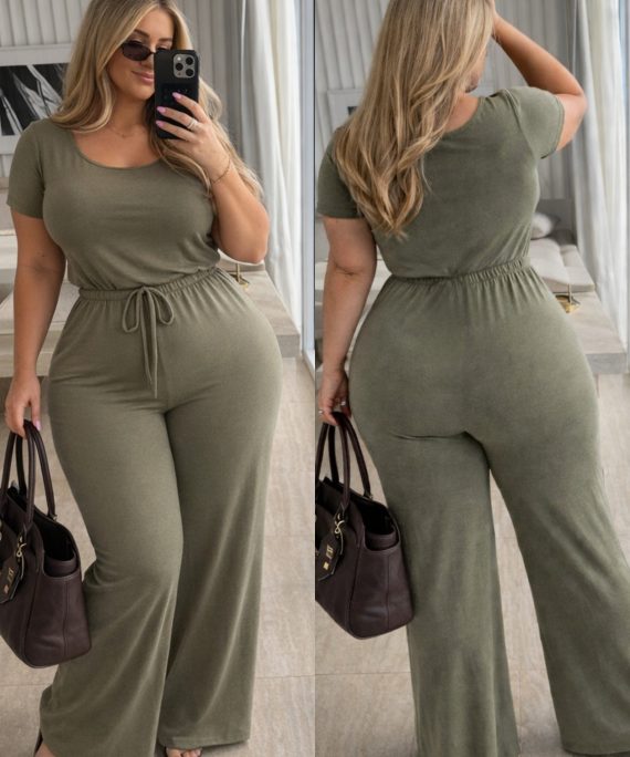 JUMPSUIT MANGA CORTA