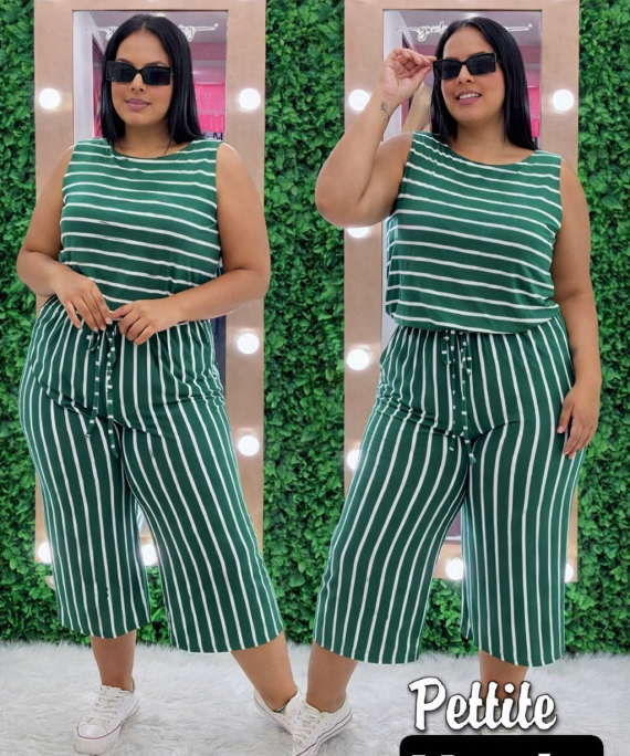 JUMPSUIT DE LINEAS PETTITE