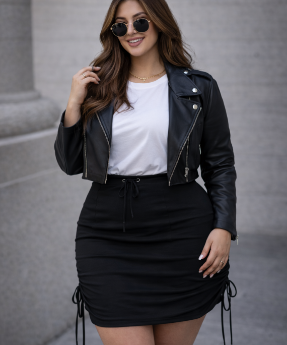 FALDA IMPERMEABLE CON ARRUCHE