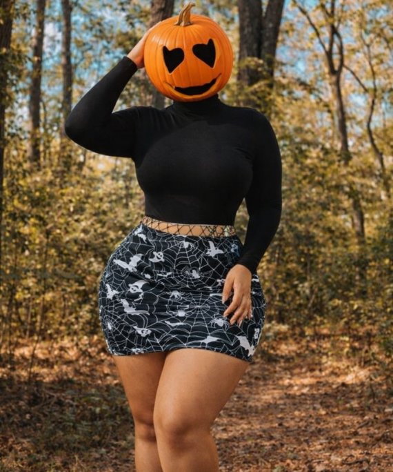 FALDA AJUSTADA HALOWEEN