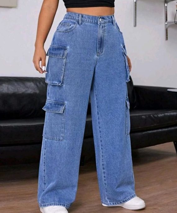 JEANS CARGO BOTA RECTA