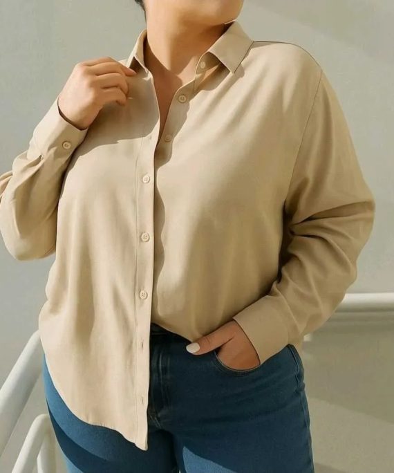 BLUSA MANGA LARGA CON BOTONES