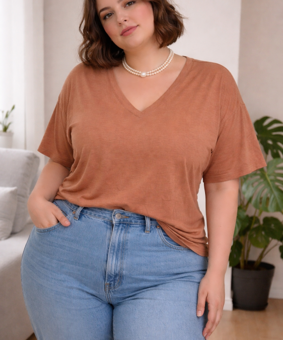 BLUSA COLA DE PATO UNICOLOR