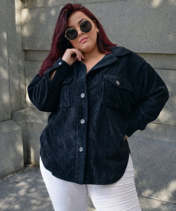 SOBRECAMISA MANGA LARGA DE PANA