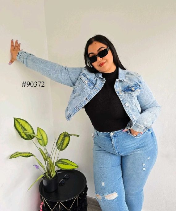 CHAQUETA DENIM PRELAVADO