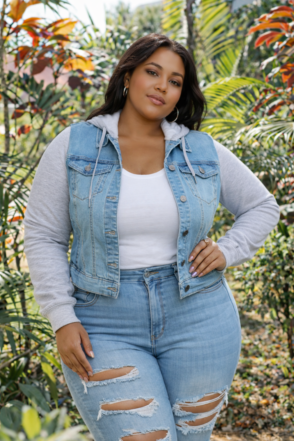 CHAQUETA SPORT MANGA DE SUETER