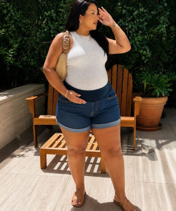 SHORT MATERNITY LISO