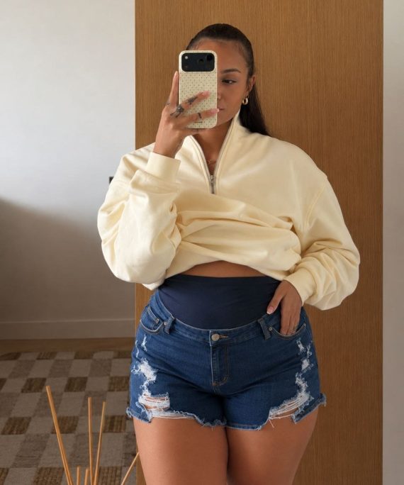 SHORT MATERNITY ROTO