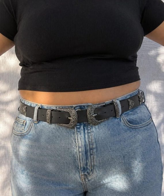 CORREA PLUS SIZE DOBLE HEBILLA