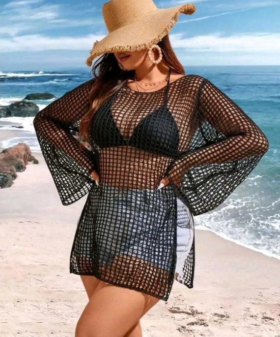 VESTIDO PAREO MANGA LARGA