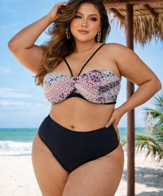 TRAJE DE BAÑO 2 PIEZAS CON ARMADOR