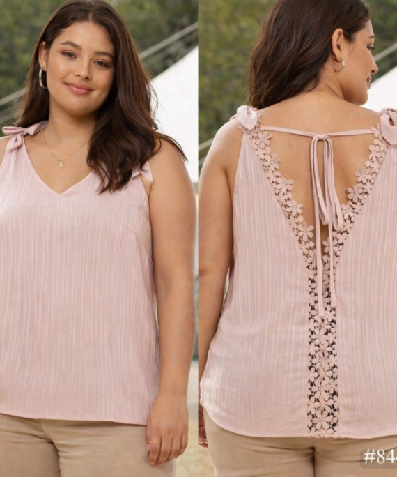 BLUSA BORDADO EN ESPALDA