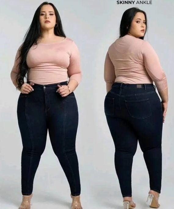 JEANS AZUL PETROLEO CON BOLSILLOS BOHEMIOS