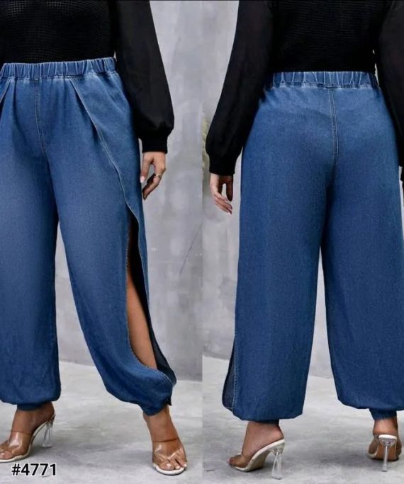 MOM JEANS ALADDIN CON ABERTURA A LOS LADOS