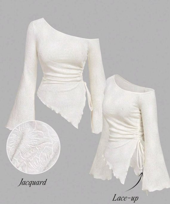 BLUSA ROMANTICA MANGA LARGA
