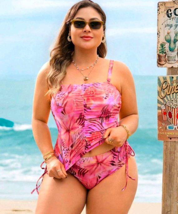 TRAJE DE BAÑO 2 PIEZAS TROPICAL