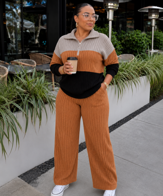 CONJUNTO CASUAL TRICOLOR