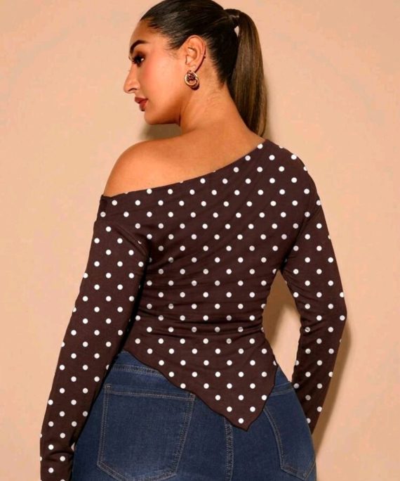 BLUSA ROMÁNTICA POLKADOT
