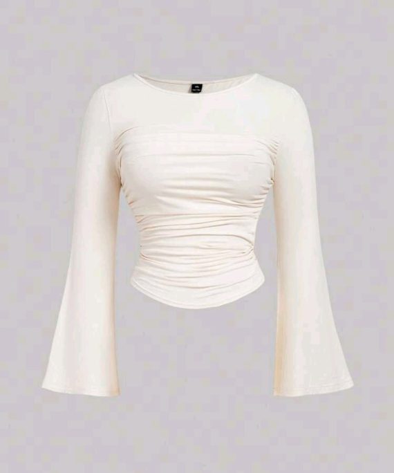 BLUSA BASIC MANGA LARGA