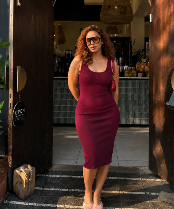 Vestido canale estilo camiseta
