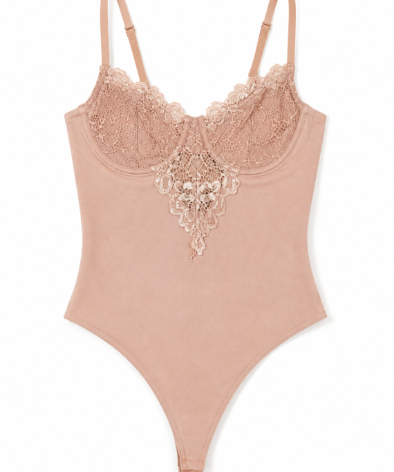 Body Loli Con detalles en blonda