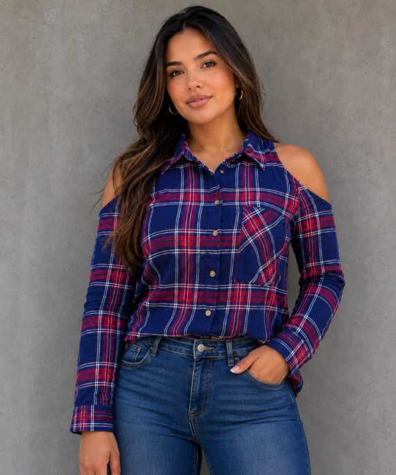 Blusa off shoulders