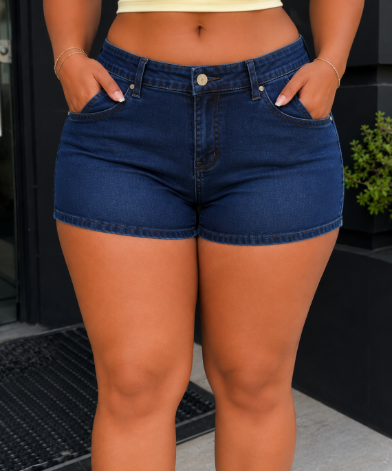 Short denim