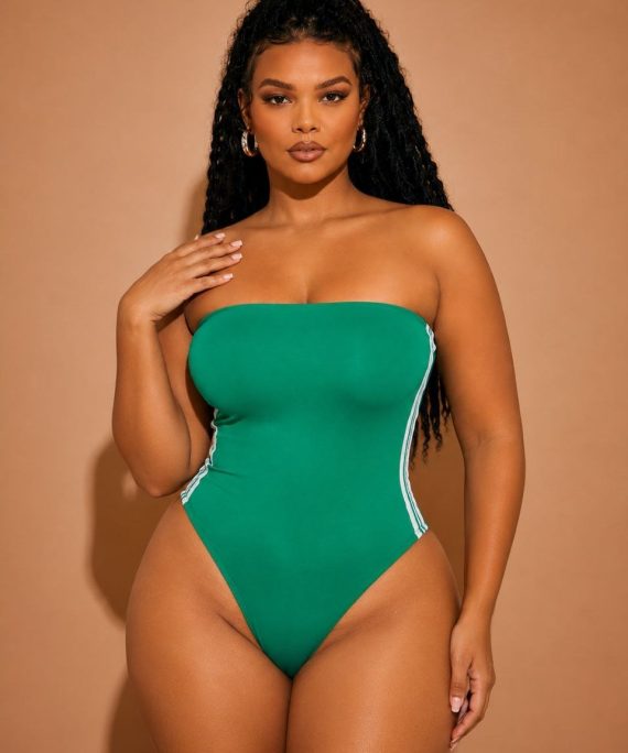 Body Strapless verde